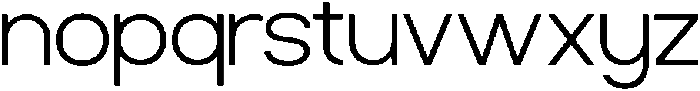 ZIFTONE Extra Light otf (200) Font LOWERCASE