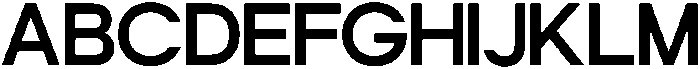 ZIFTONE Medium otf (500) Font UPPERCASE