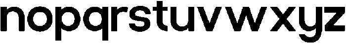 ZIFTONE Medium otf (500) Font LOWERCASE