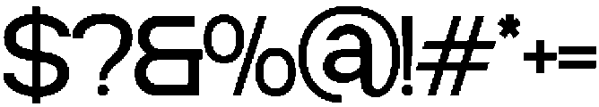ZIFTONE-Regular otf (400) Font OTHER CHARS