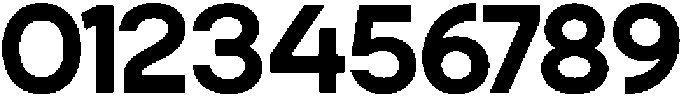 ZIFTONE Semi Bold otf (600) Font OTHER CHARS