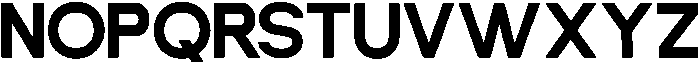 ZIFTONE Semi Bold otf (600) Font UPPERCASE