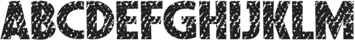 ZiLovers Grunge otf (400) Font UPPERCASE