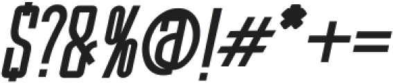 Zibryain Bold Italic ttf (700) Font OTHER CHARS