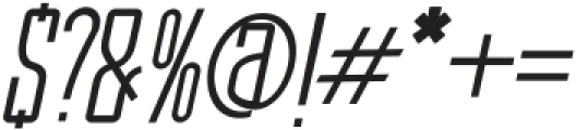 Zibryain Italic ttf (400) Font OTHER CHARS