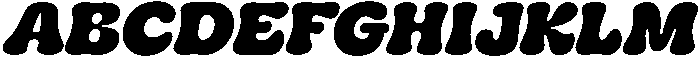 Zicho Slant Regular otf (400) Font UPPERCASE