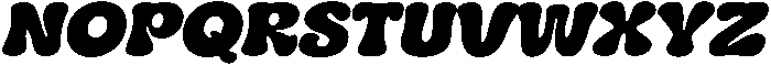 Zicho Slant Regular otf (400) Font UPPERCASE