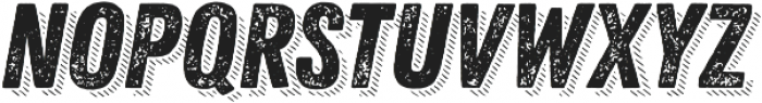 Zing Rust Grunge1 Base Shadow4 otf (400) Font LOWERCASE