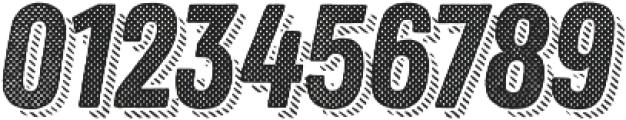 Zing Rust Halftone A1 Base Shadow3 otf (400) Font OTHER CHARS