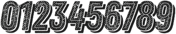 Zing Rust Halftone B2 Base2 Line Shadow2 otf (400) Font OTHER CHARS