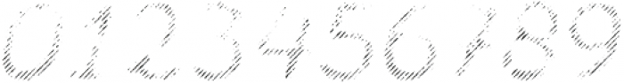 Zing Script Rust Bold Fill Line Diagonals otf (700) Font OTHER CHARS