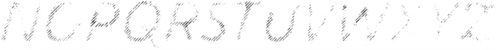 Zing Script Rust Bold Fill Line Diagonals otf (700) Font UPPERCASE