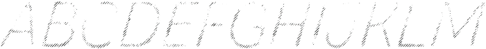 Zing Script Rust Regular Fill Line Diagonals otf (400) Font UPPERCASE