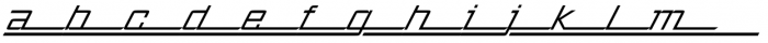 Zinger Italic Font LOWERCASE