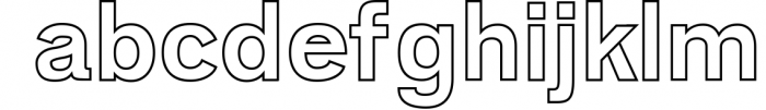 Zisel Sans Serif Typeface 2 Font LOWERCASE