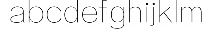 Zisel Sans Serif Typeface 3 Font LOWERCASE