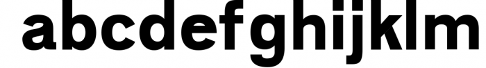 Zisel Sans Serif Typeface 4 Font LOWERCASE