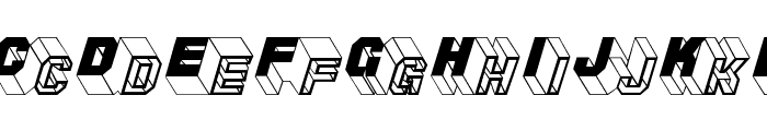 ZigZagTwo Font UPPERCASE