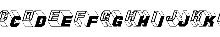 ZigZagTwo Font LOWERCASE