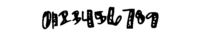 ZigZaggedZig Font OTHER CHARS