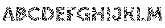 Zimbra Bold Font UPPERCASE