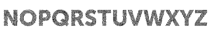 Zimbra Bold Font UPPERCASE