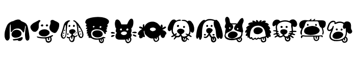 Zingflawdog Font UPPERCASE