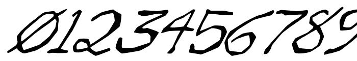 Zippittey Italic Font OTHER CHARS
