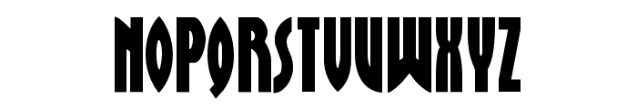 Zirconian Condensed Font LOWERCASE