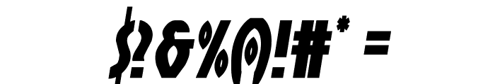 Zirconian Semi-Italic Font OTHER CHARS