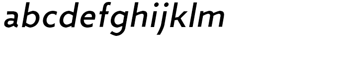 Zigfrid Italic Font LOWERCASE
