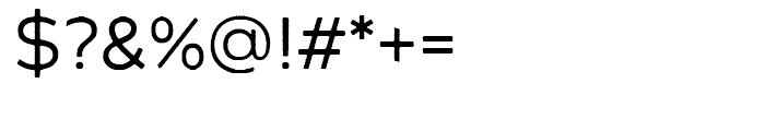 Zing Sans Rust Regular Base Font OTHER CHARS