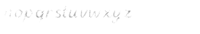 Zing Script Rust Bold Fill Line Diagonals Font LOWERCASE