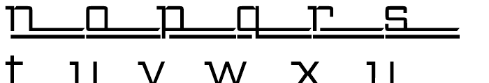Zinger Regular Font LOWERCASE