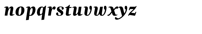 Zingha Bold Italic Font LOWERCASE