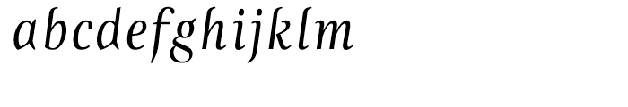 Zingha Regular Italic Font LOWERCASE