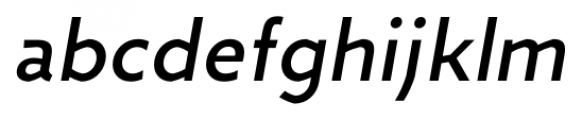 Zigfrid Italic Font LOWERCASE