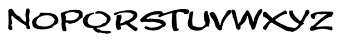 Ziro Regular Font LOWERCASE