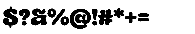 Zicho Regular Font OTHER CHARS