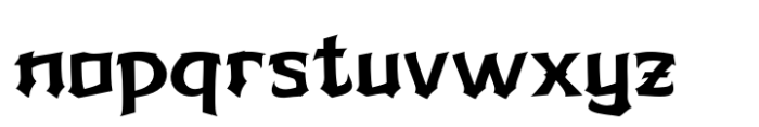 Zieruk Regular Font LOWERCASE