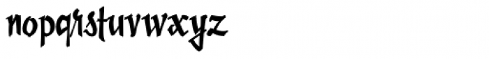 Zigarre Script Font LOWERCASE