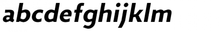 Zigfrid Medium Italic Font LOWERCASE