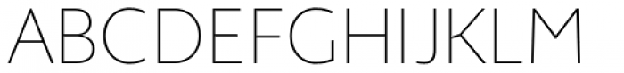 Zigfrid Thin Font UPPERCASE