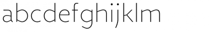 Zigfrid Thin Font LOWERCASE