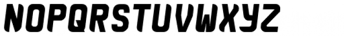 Zigfrida Black Oblique Font UPPERCASE