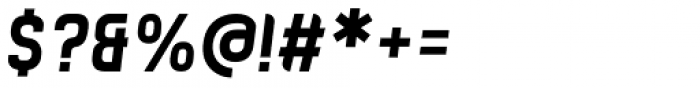 Zigfrida Bold Oblique Font OTHER CHARS