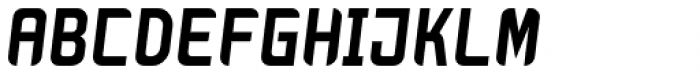 Zigfrida Bold Oblique Font LOWERCASE