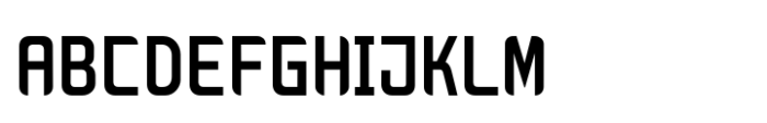 Zigfrida Semi Bold Cyrillic Font UPPERCASE