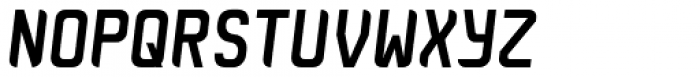 Zigfrida Semi Bold Oblique Cyrillic Font UPPERCASE