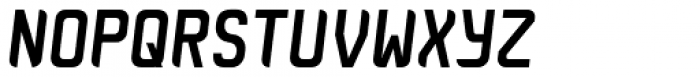 Zigfrida Semi Bold Oblique Font LOWERCASE